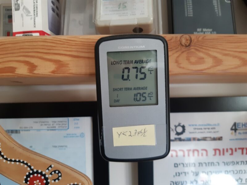 מד גז ראדון